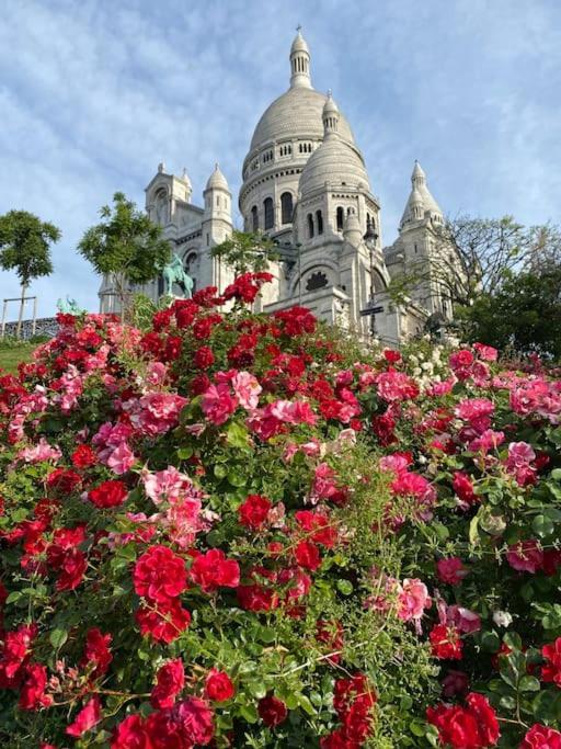 Апартаменты Montmartre Joli 2 Pieces Au Pied Du Sacre Coeur Париж Экстерьер фото